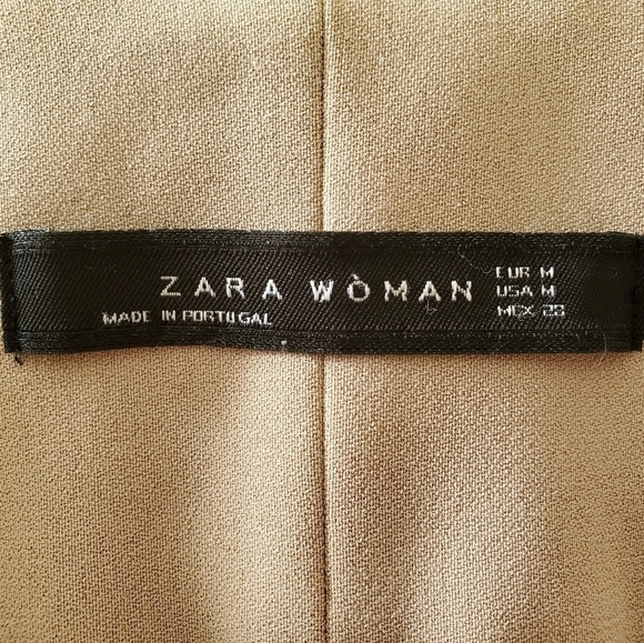 2/$35 Sale ZARA Drapey Asymmetrical layered tunic vest top tie belt Si… - Picture 12 of 12